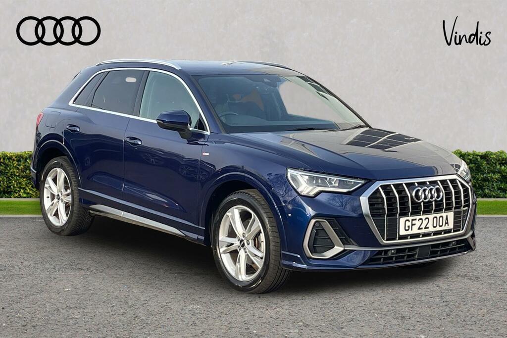 Audi Q3 Audi Q3 S Line 35 Tfsi 150 Ps S Tronic Blue
