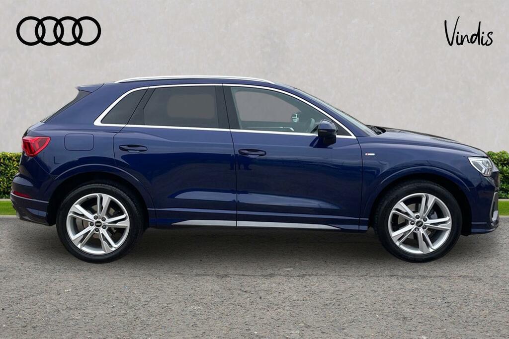 Audi Q3 Audi Q3 S Line 35 Tdi 150 Ps S Tronic KM22RRZ Blue #4