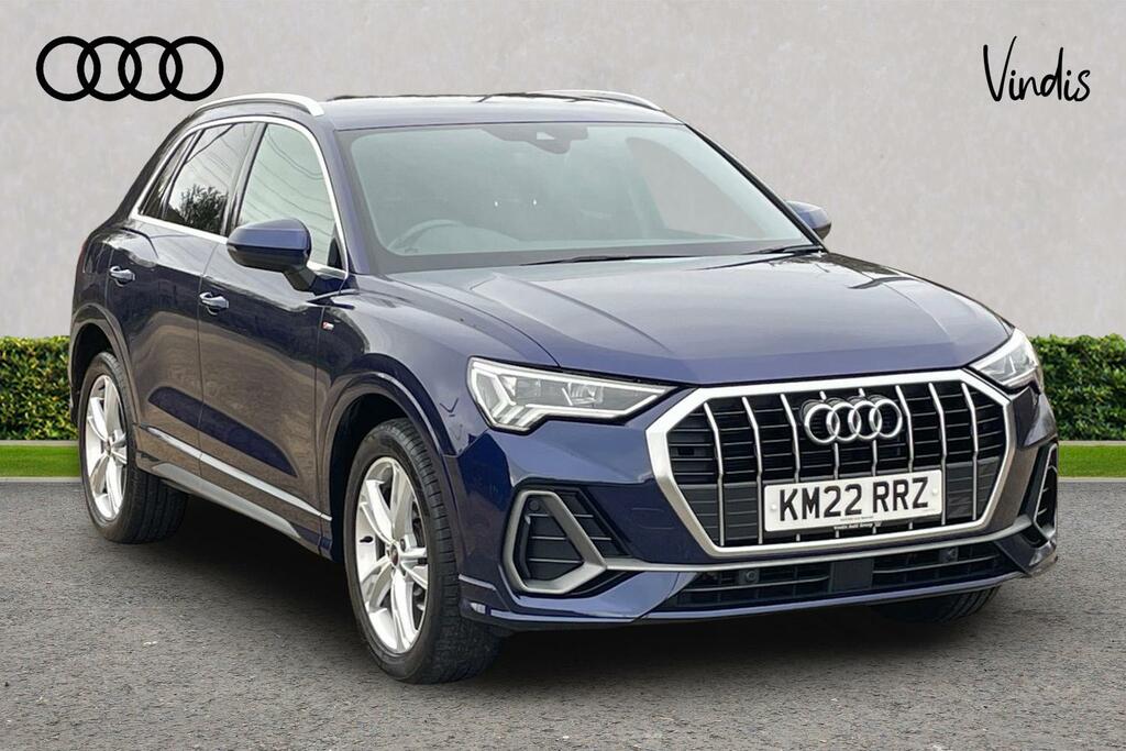 Audi Q3 Audi Q3 S Line 35 Tdi 150 Ps S Tronic Blue