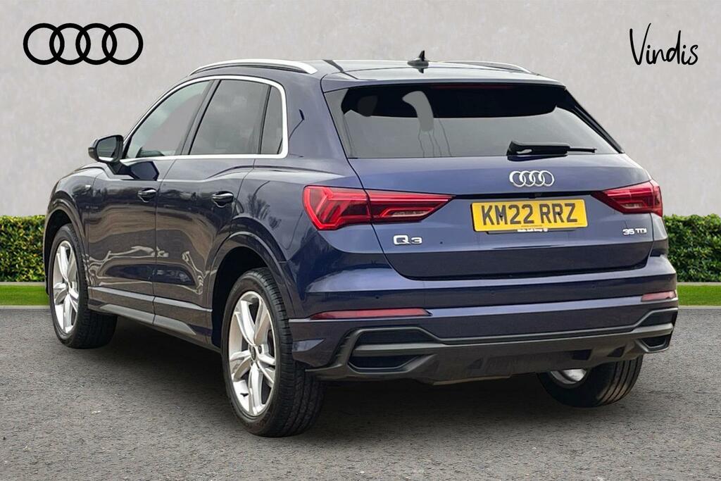 Audi Q3 Audi Q3 S Line 35 Tdi 150 Ps S Tronic KM22RRZ Blue #3