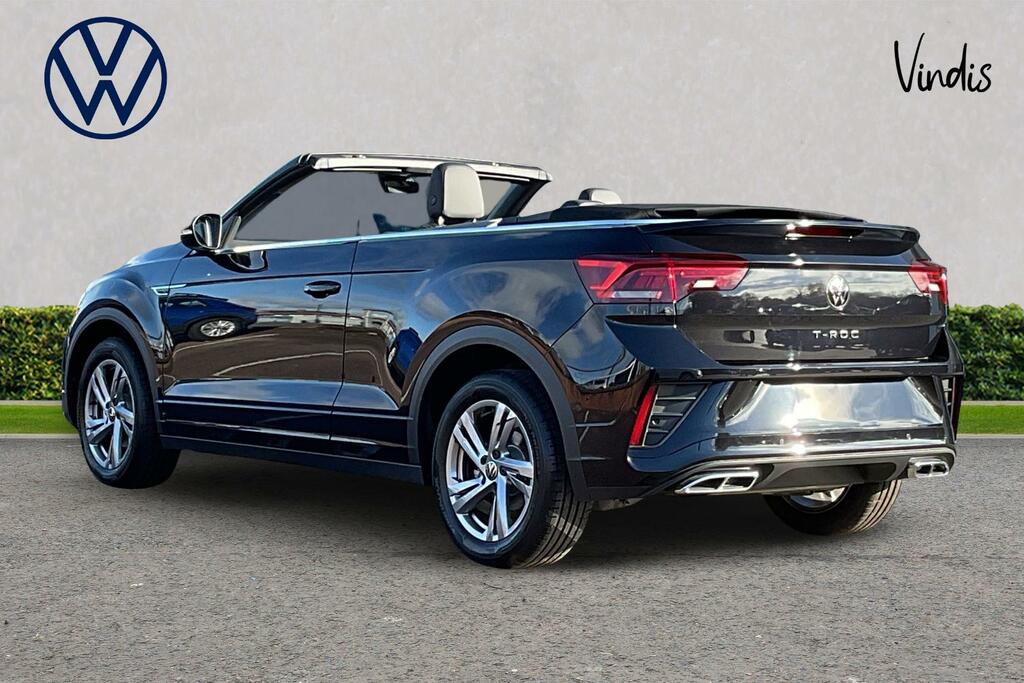 Volkswagen T-Roc Volkswagen T-roc Cabriolet 1.5 Tsi R-line Dsg KY26LHK Black #3