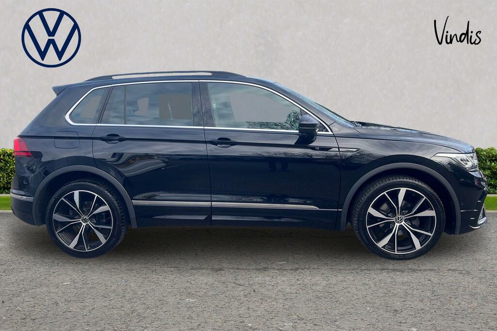 Volkswagen Tiguan Volkswagen Tiguan Estate 1.5 Tsi 150 R-line Ds KS72DXZ Black #4