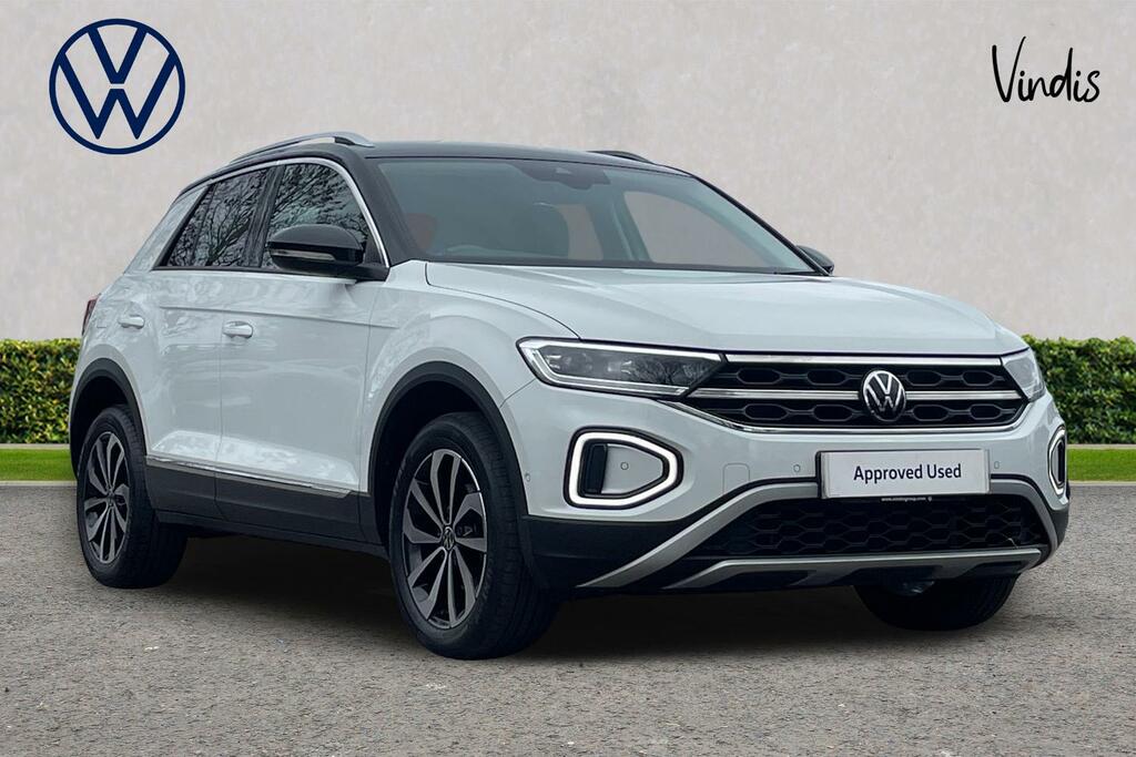 Volkswagen T-Roc Volkswagen T-roc Hatchback 1.5 Tsi Style Dsg White