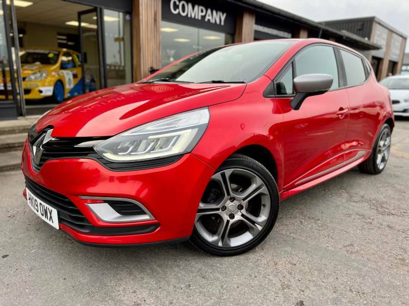 Renault Clio 0.9 Tce 90 Gt Line Red