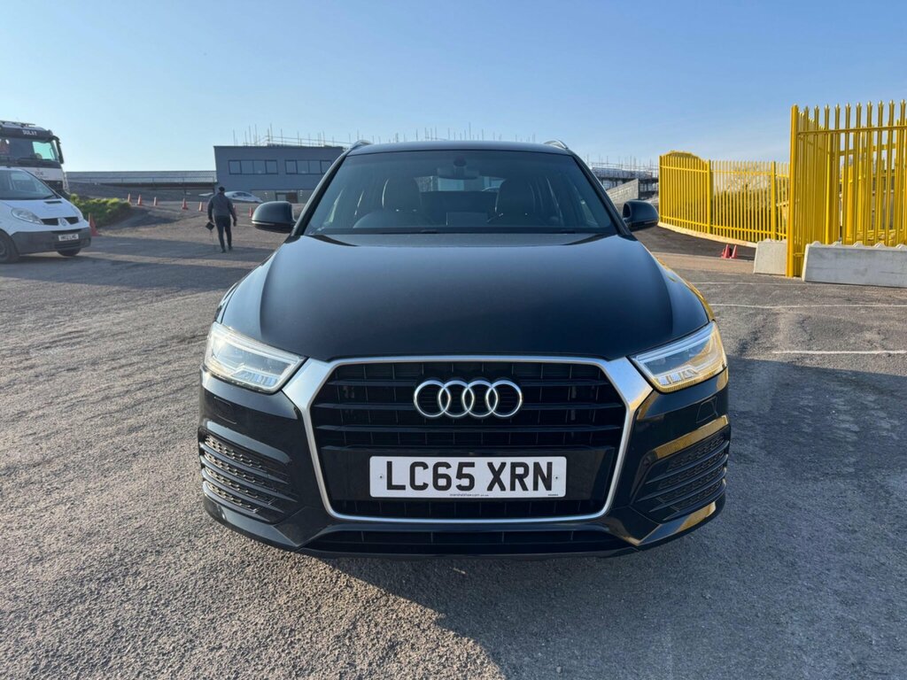 Audi Q3 2.0 Tdi S Line Euro 6 Ss LC65XRN Black #3