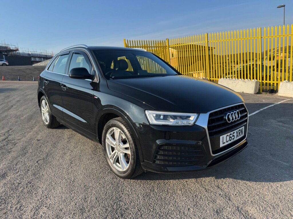Audi Q3 2.0 Tdi S Line Euro 6 Ss LC65XRN Black #4