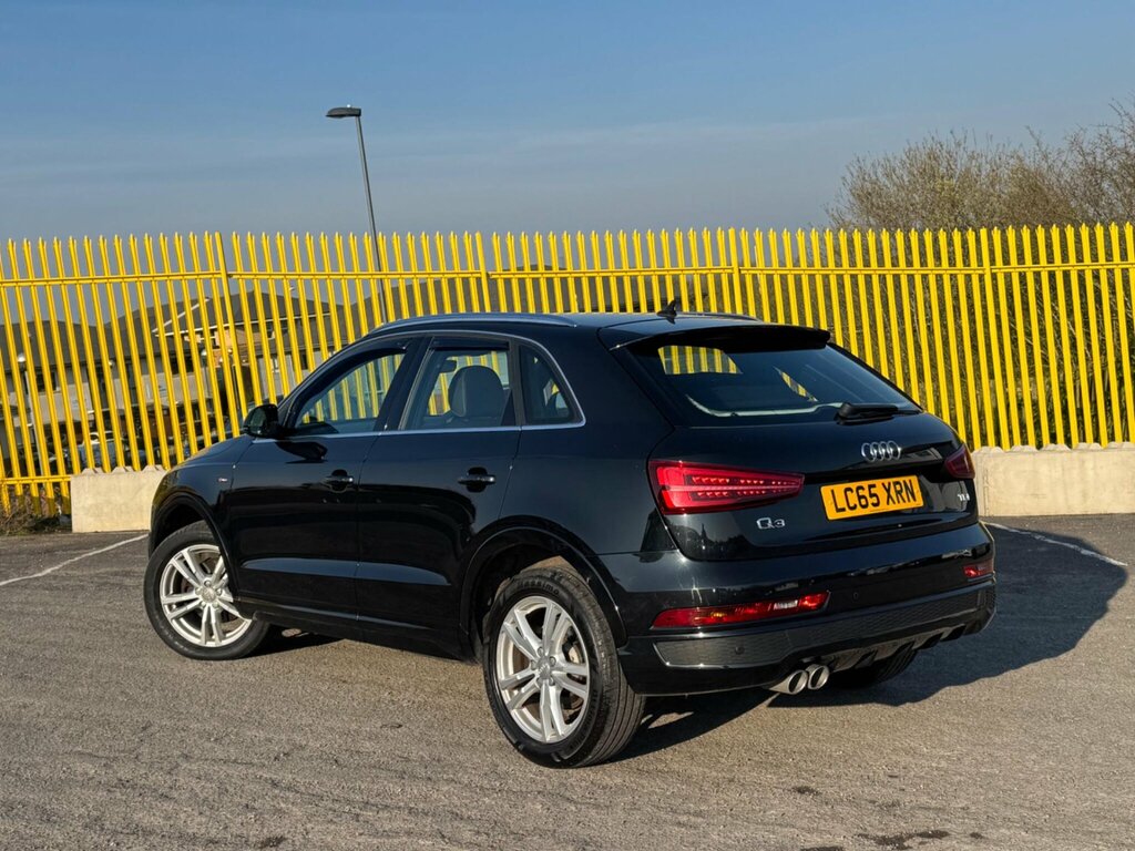Audi Q3 2.0 Tdi S Line Euro 6 Ss LC65XRN Black #2