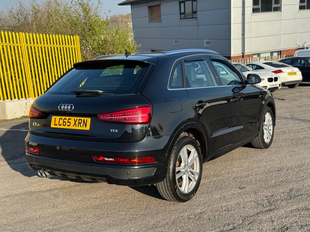 Audi Q3 2.0 Tdi S Line Euro 6 Ss LC65XRN Black #6
