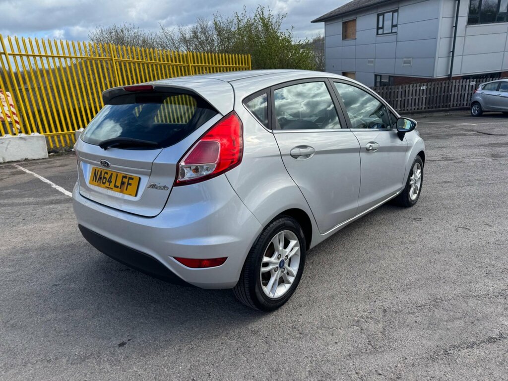 Ford Fiesta 1.25 Zetec Euro 5 NA64LFF Silver #6