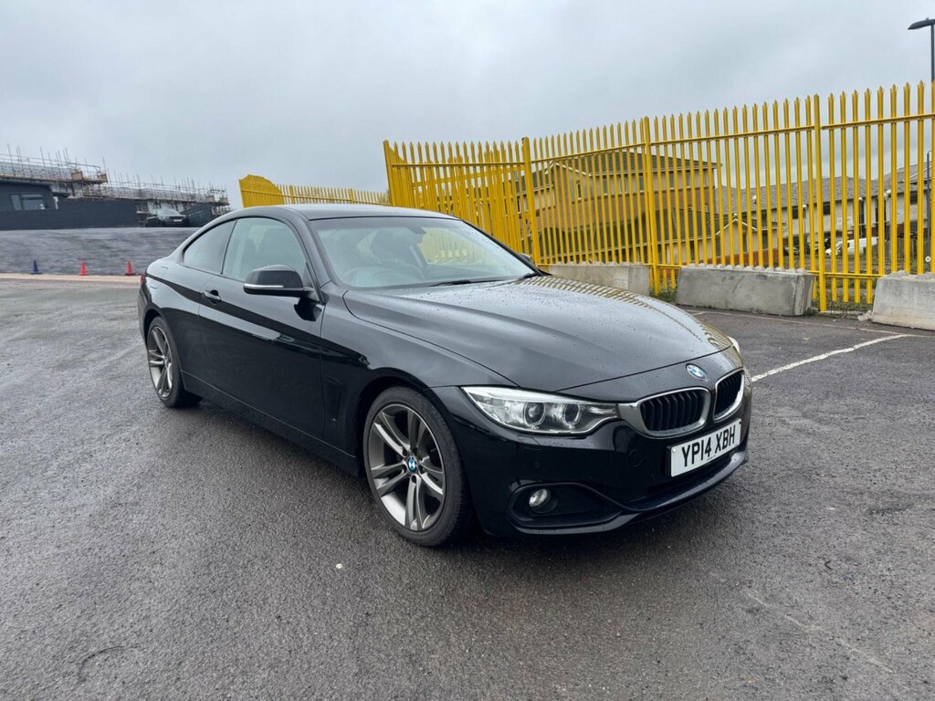 BMW 4 Series 2.0 420D Sport Euro 6 Ss YP14XBH Black #4