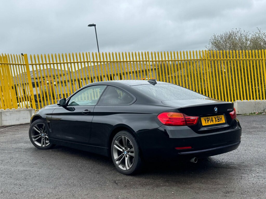 BMW 4 Series 2.0 420D Sport Euro 6 Ss YP14XBH Black #2
