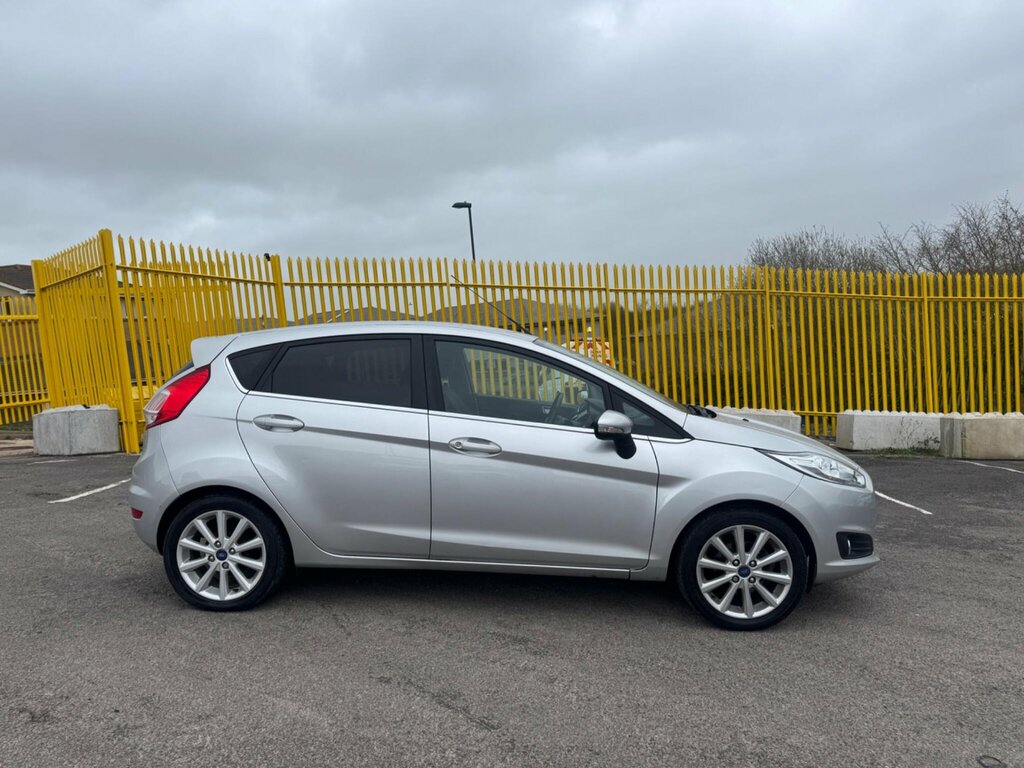 Ford Fiesta 1.0T Ecoboost Titanium Euro 6 Ss GF66ODN Silver #5