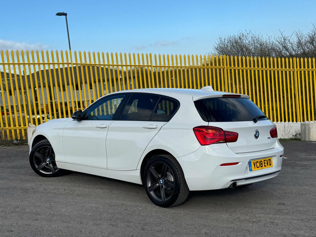 BMW 1 Series 1.5 118I Sport Euro 6 Ss YC18EVD White #2
