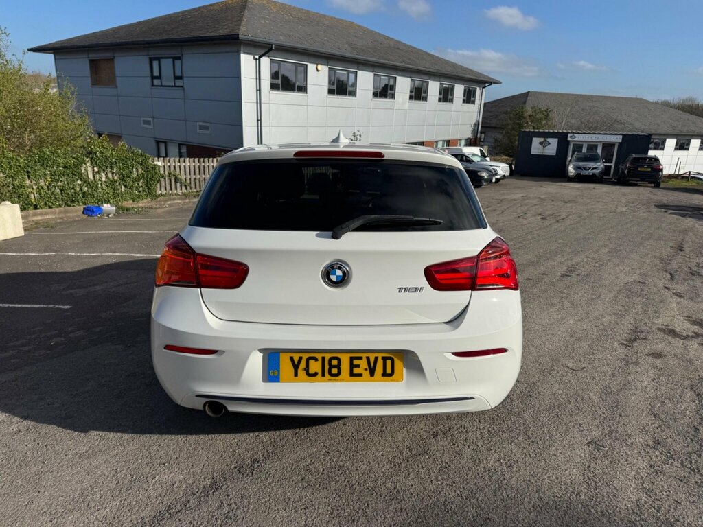 BMW 1 Series 1.5 118I Sport Euro 6 Ss YC18EVD White #6
