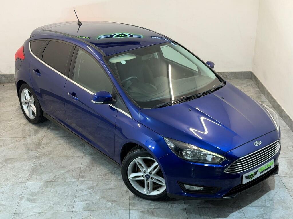 Ford Focus Hatchback 1.0T Ecoboost Zetec Edition Euro 6 Ss CX67ZRC Blue #2