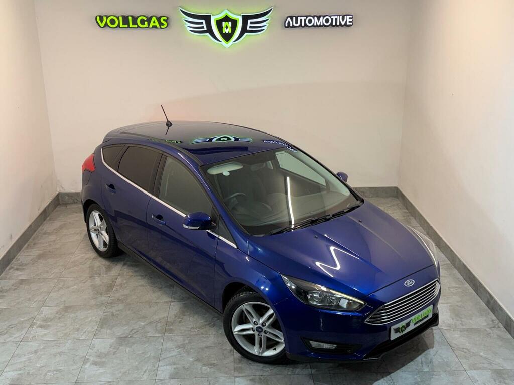 Ford Focus Hatchback 1.0T Ecoboost Zetec Edition Euro 6 Ss Blue