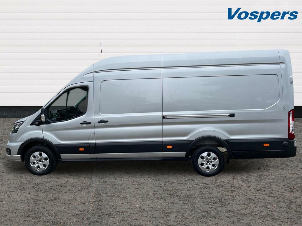 Ford Transit Custom 2.0 Ecoblue 165Ps H3 Limited Van Nav DV25YDM Silver #6