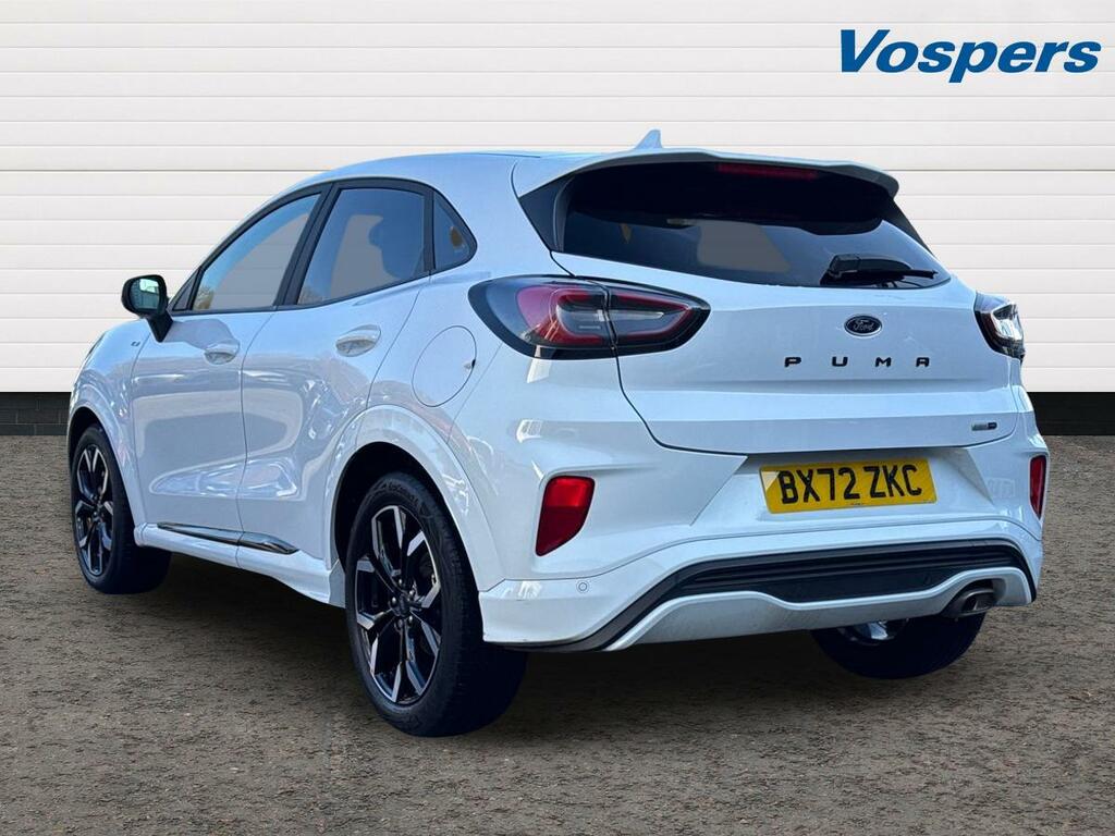 Ford Puma 1.0 Ecoboost Hybrid Mhev 155 St-line X BX72ZKC White #5