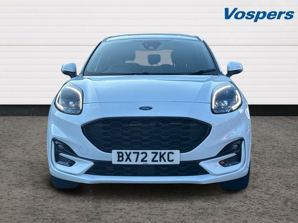 Ford Puma 1.0 Ecoboost Hybrid Mhev 155 St-line X BX72ZKC White #2