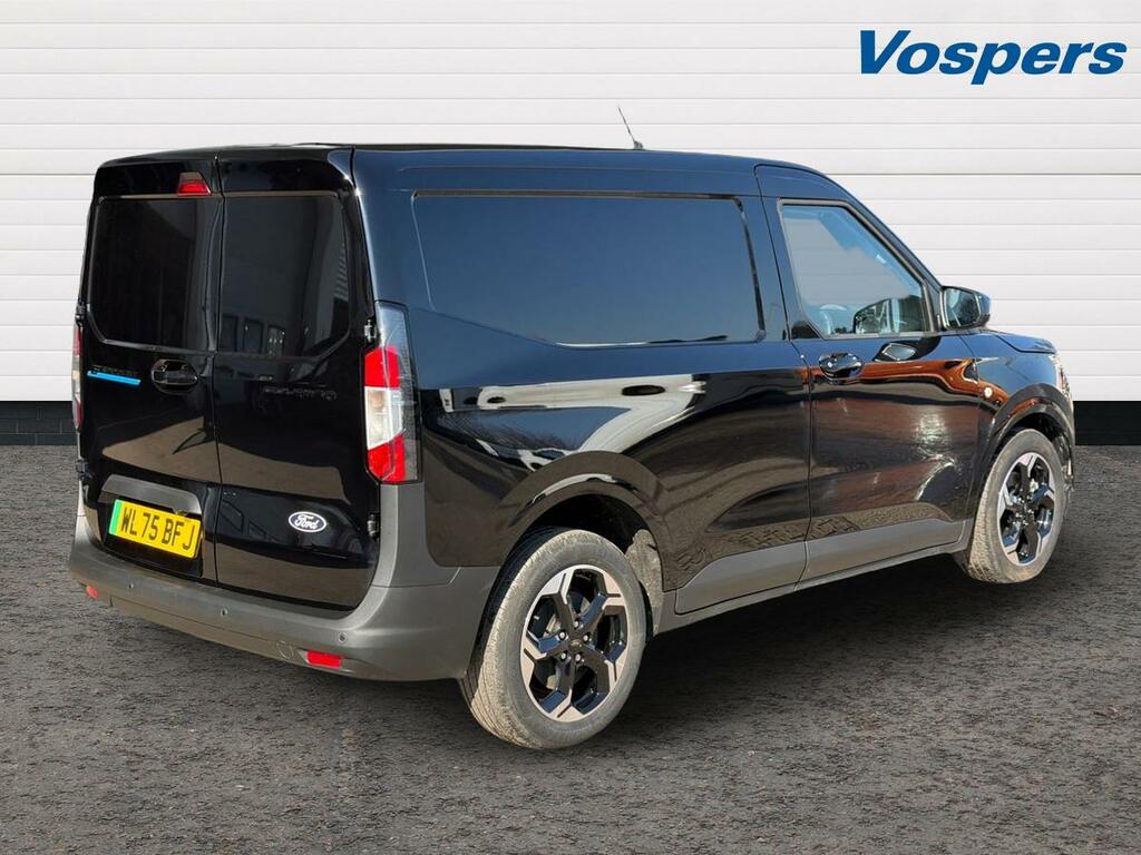 Ford Transit Courier 100Kw 43Kwh Trend Van WL75BFJ Black #3