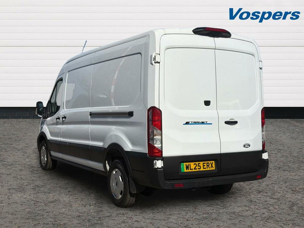 Ford Transit Custom 135Kw 89Kwh H2 Leader Van Dap WL25ERX White #5