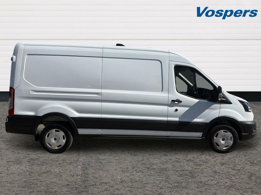 Ford Transit Custom 135Kw 89Kwh H2 Leader Van Dap WL25ERX White #2