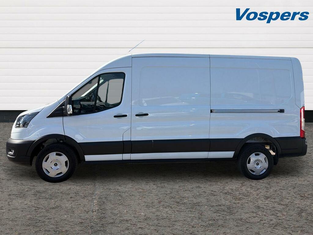 Ford Transit Custom 135Kw 89Kwh H2 Leader Van Dap WL25ERX White #6