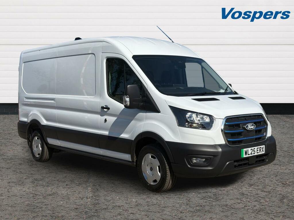 Ford Transit Custom 135Kw 89Kwh H2 Leader Van Dap White