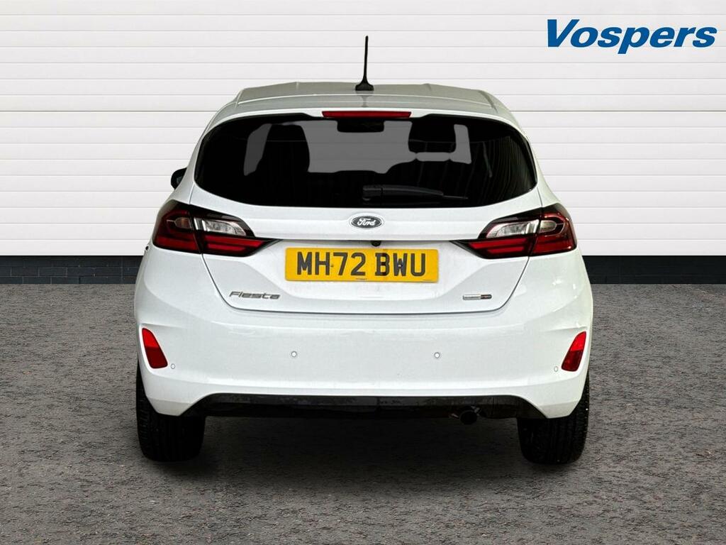 Ford Fiesta 1.0 Ecoboost Hbd Mhev 125 Titanium X MH72BWU White #6