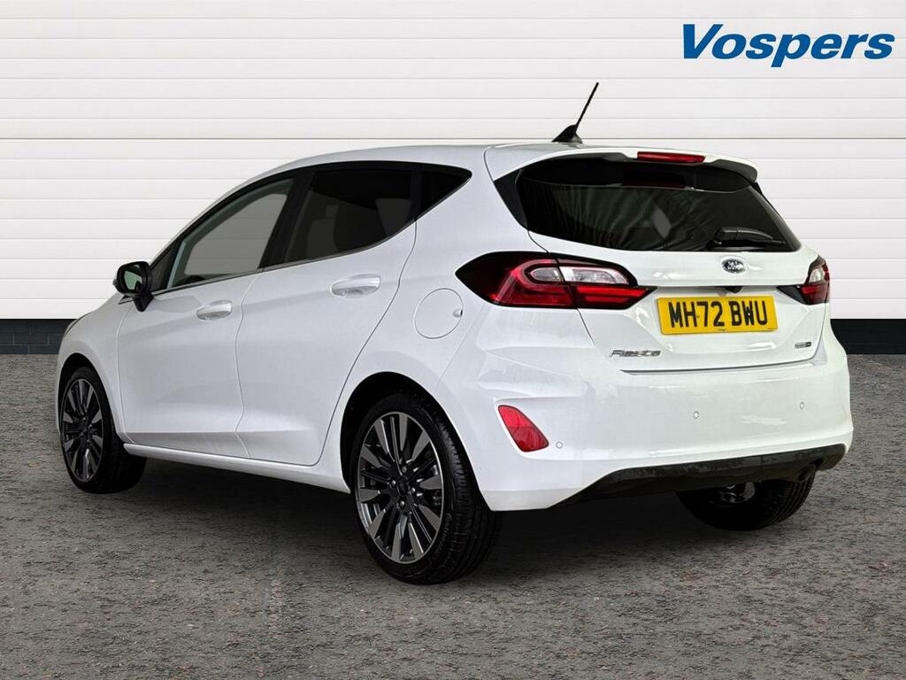 Ford Fiesta 1.0 Ecoboost Hbd Mhev 125 Titanium X MH72BWU White #5