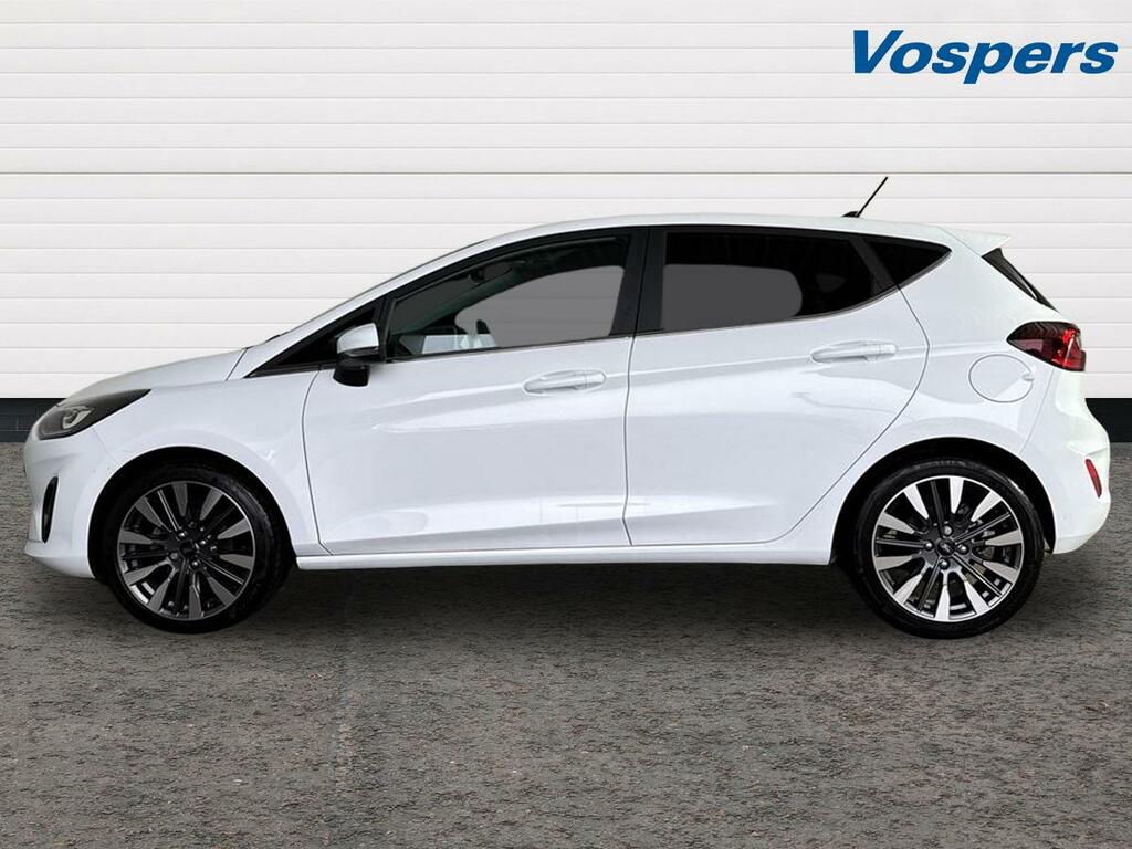 Ford Fiesta 1.0 Ecoboost Hbd Mhev 125 Titanium X MH72BWU White #4
