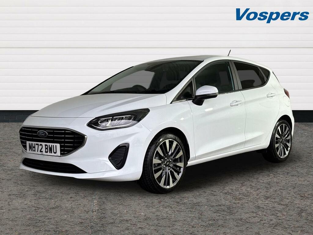Ford Fiesta 1.0 Ecoboost Hbd Mhev 125 Titanium X MH72BWU White #3