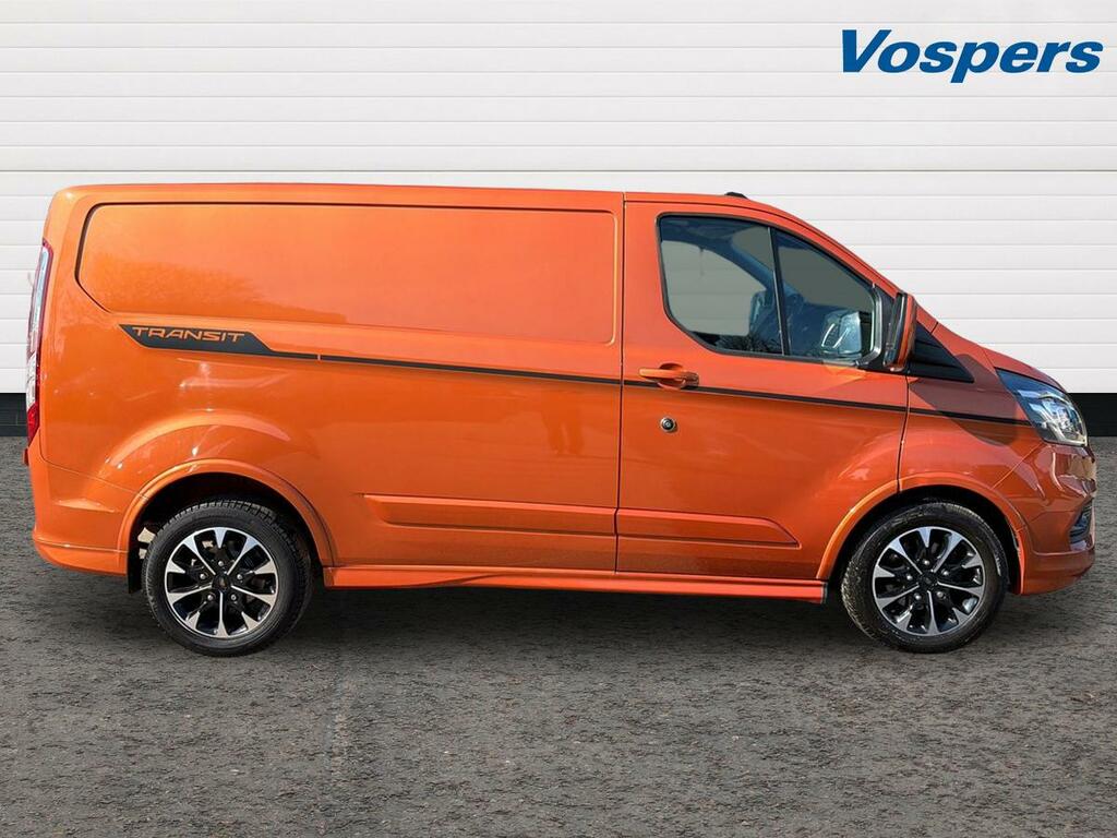 Ford Transit Custom 2.0 Ecoblue 170Ps Low Roof Sport Van YR23UXT Orange #2