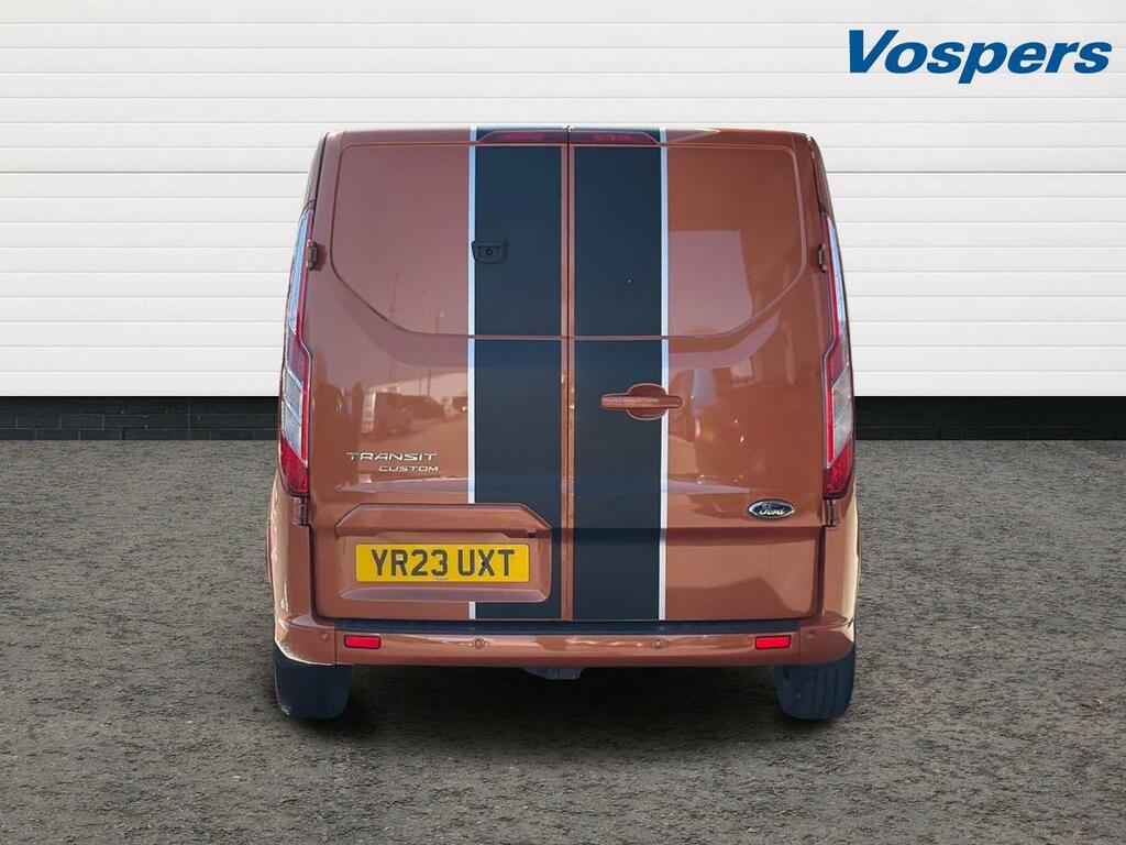 Ford Transit Custom 2.0 Ecoblue 170Ps Low Roof Sport Van YR23UXT Orange #4
