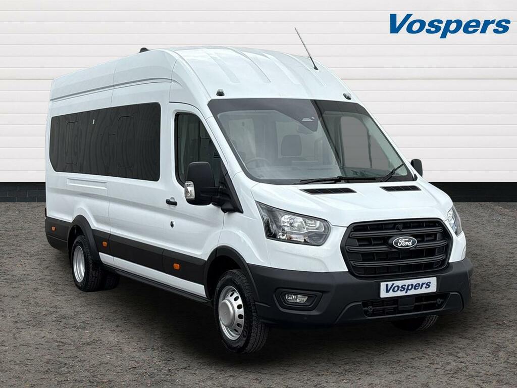 Ford Transit Custom 2.0 Ecoblue 165Ps H3 17 Seater Trend Nav White