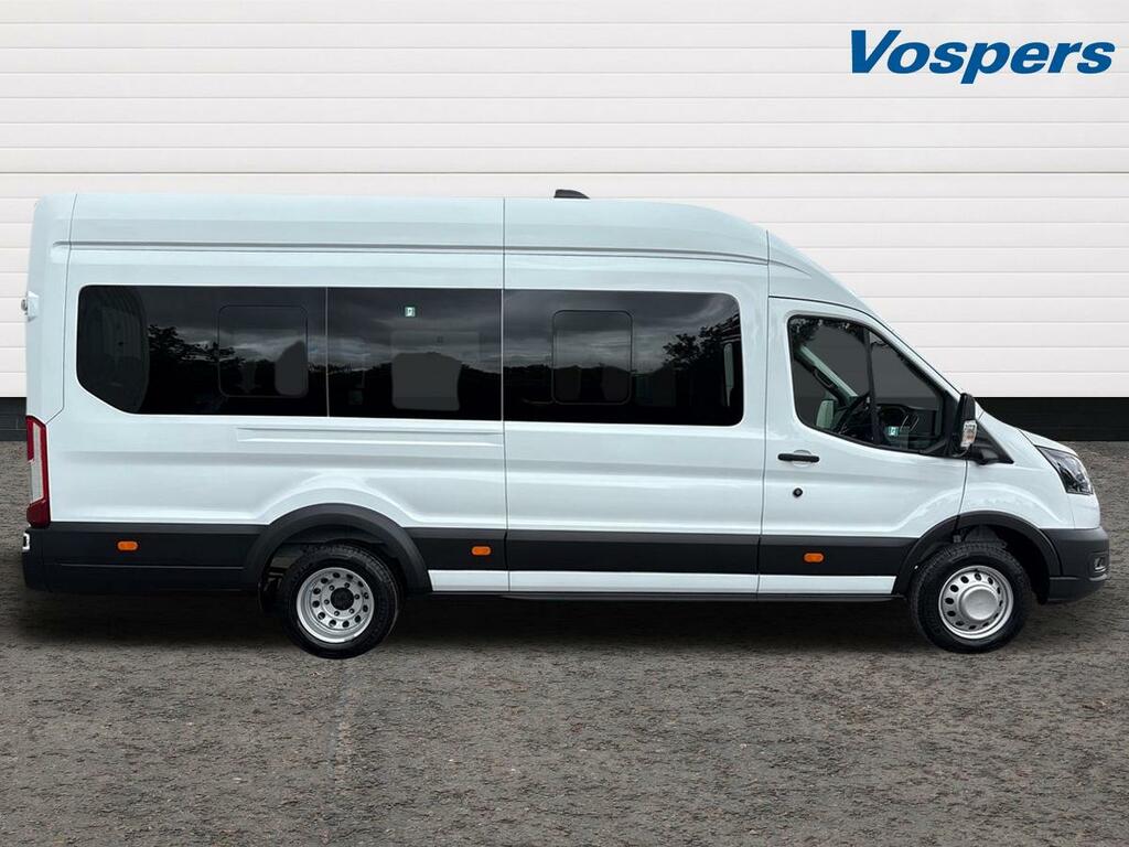 Ford Transit Custom 2.0 Ecoblue 165Ps H3 17 Seater Trend Nav White #2