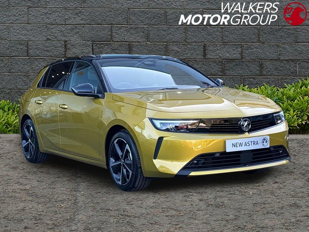 Vauxhall Astra 1.2 Turbo Griffin Euro 6 Ss Yellow