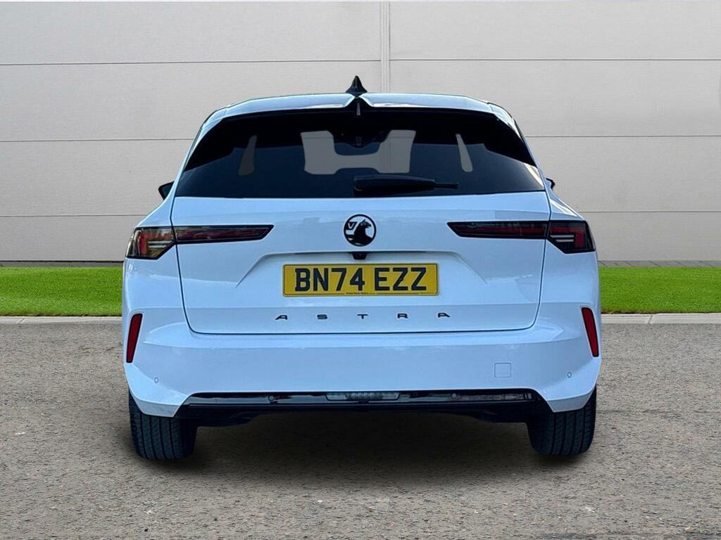 Vauxhall Astra 1.2 Turbo Gs Sports Tourer Euro 6 Ss BN74EZZ White #6