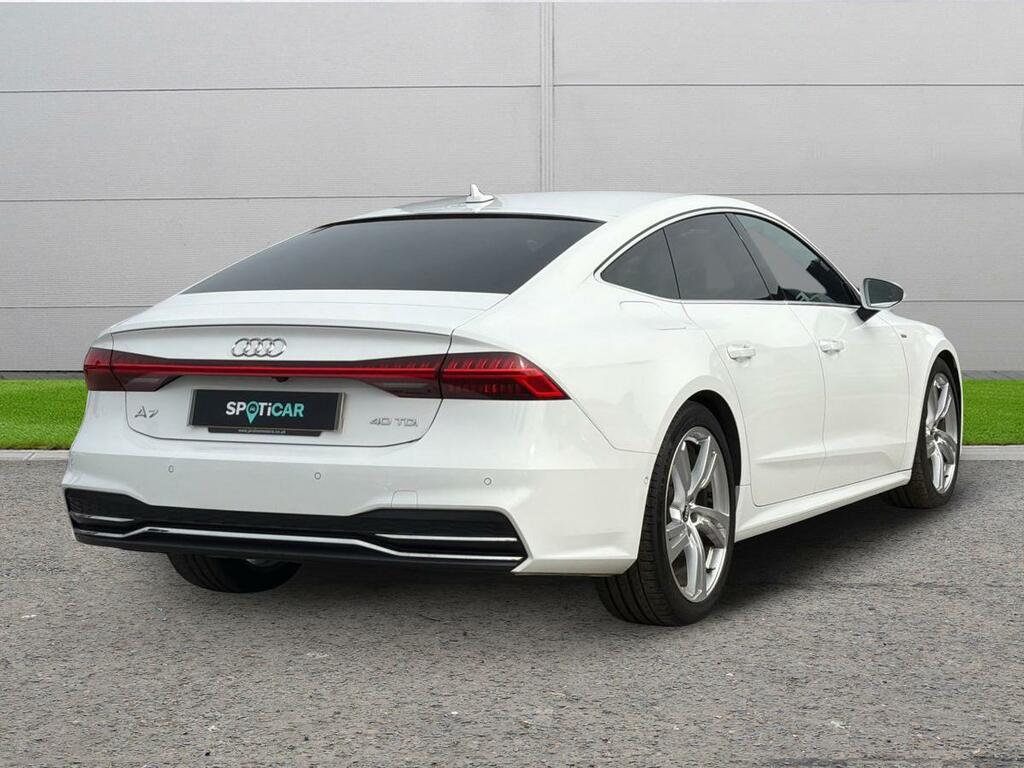 Audi A7 2.0 Tdi 40 S Line Sportback S Tronic Euro 6 Ss White #5