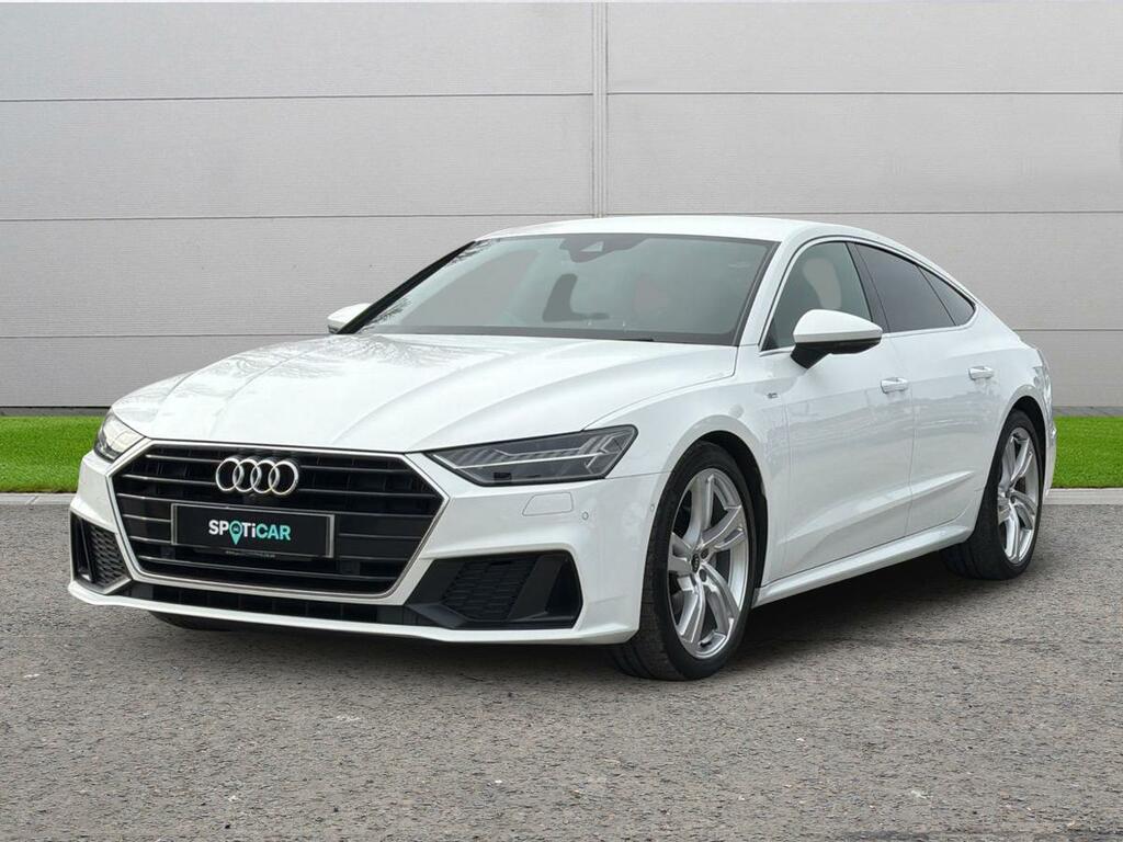Audi A7 2.0 Tdi 40 S Line Sportback S Tronic Euro 6 Ss White #3