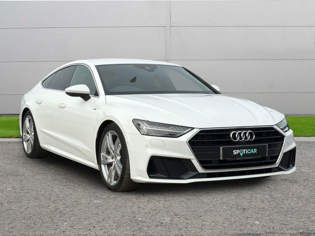 Audi A7 2.0 Tdi 40 S Line Sportback S Tronic Euro 6 Ss White