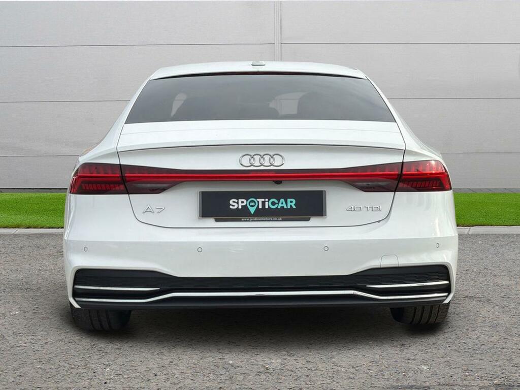 Audi A7 2.0 Tdi 40 S Line Sportback S Tronic Euro 6 Ss White #6
