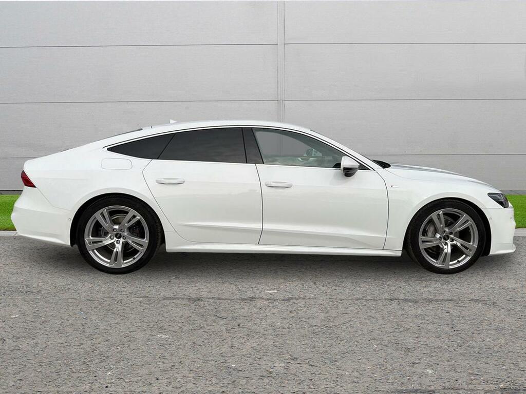 Audi A7 2.0 Tdi 40 S Line Sportback S Tronic Euro 6 Ss White #4