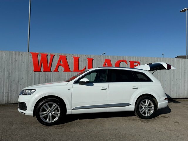 Audi Q7 Tdi Quattro S Line White #4