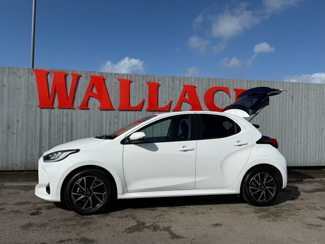 Toyota Yaris Hatchback RE73ZVJ White #4
