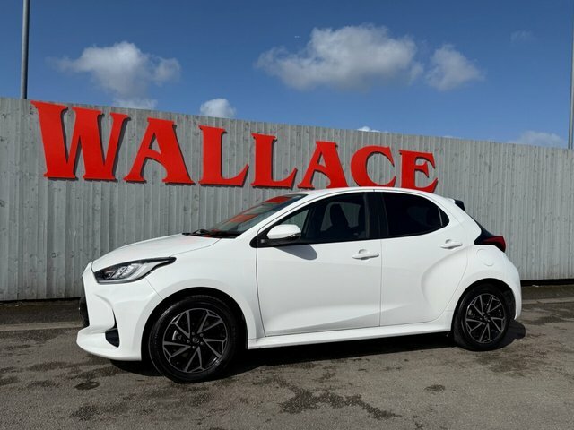 Toyota Yaris Hatchback RE73ZVJ White #5