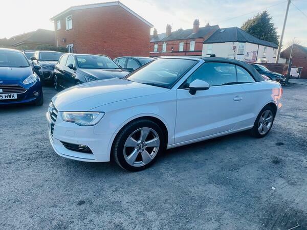 Audi A3 Cabriolet 2.0 Tdi Sport Euro 6 Ss KW14HWX White #5