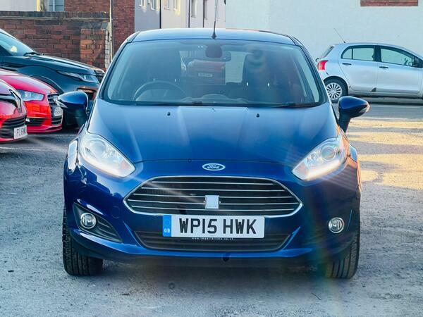 Ford Fiesta 1.0T Ecoboost Titanium Euro 6 Ss WP15HWK Blue #6