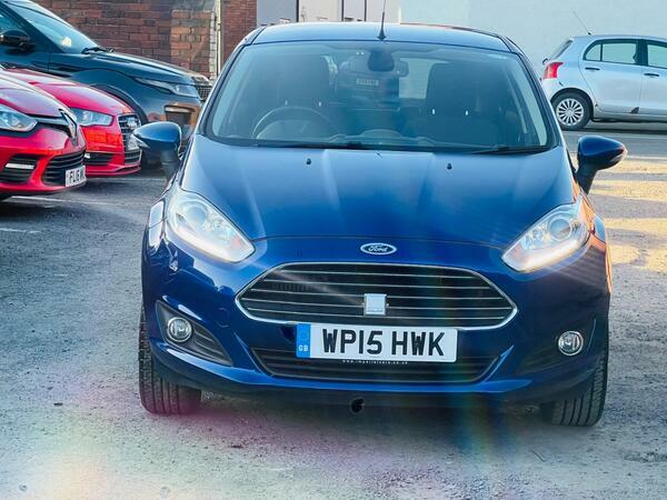 Ford Fiesta 1.0T Ecoboost Titanium Euro 6 Ss WP15HWK Blue #3