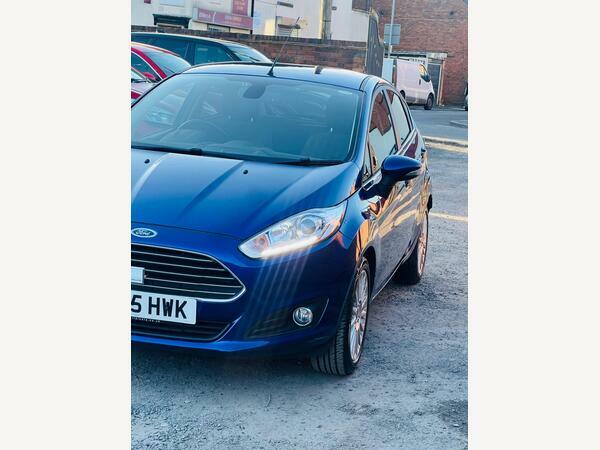Ford Fiesta 1.0T Ecoboost Titanium Euro 6 Ss WP15HWK Blue #5